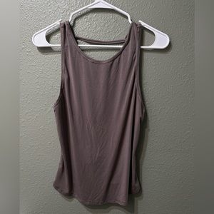 Lululemon fitted open back tank